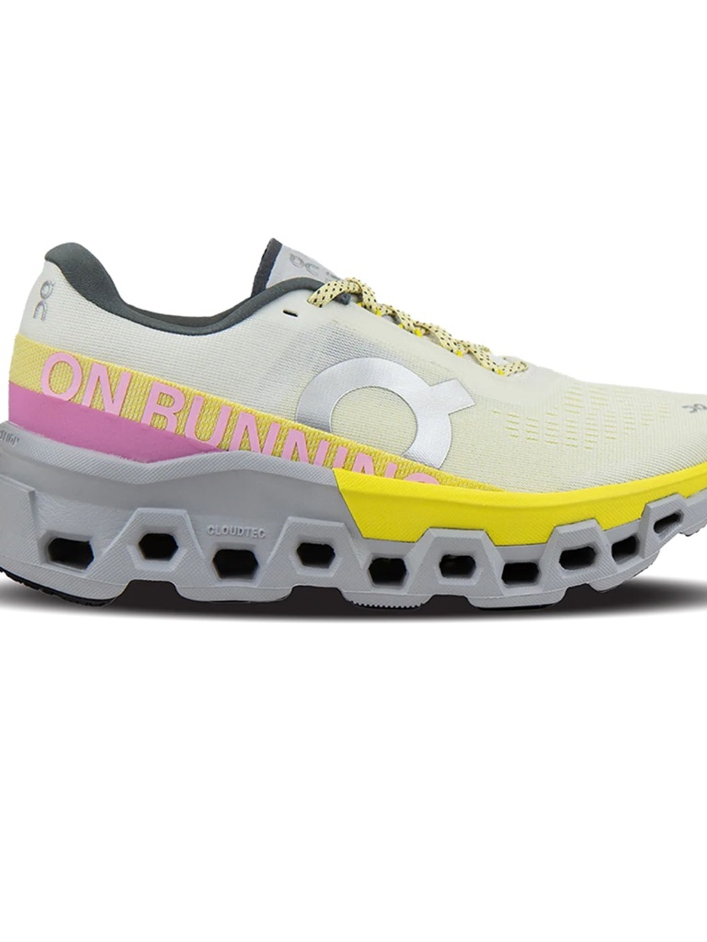 ON Cloudmonster 2 Women’s 9.5 Yellow, Pink, Gray